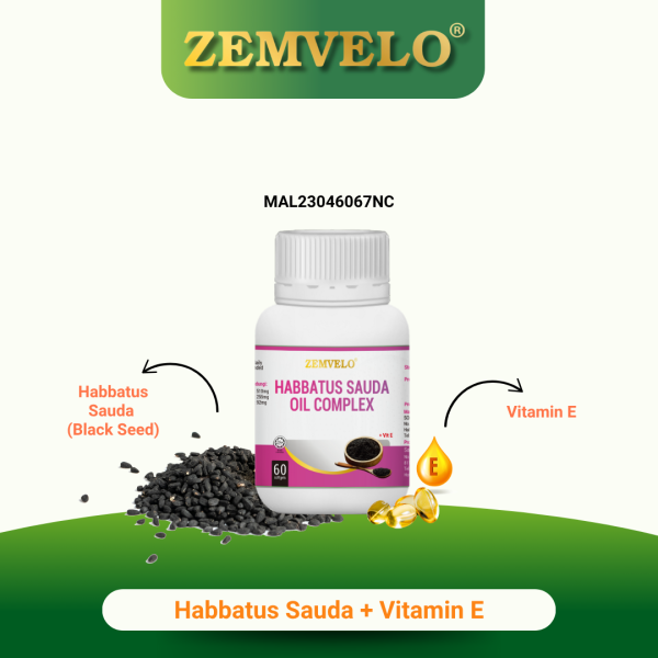 Zemvelo Habbatus Sauda Oil Complex Softgel