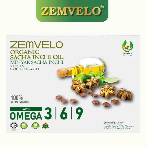Zemvelo Organic Sacha Inchi Oil 10ml